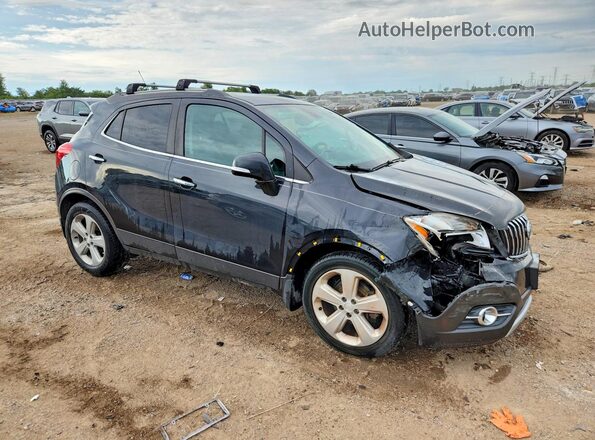 KL4CJCSB6GB708448 2016 BUICK ENCORE Черный Передняя правая четверть