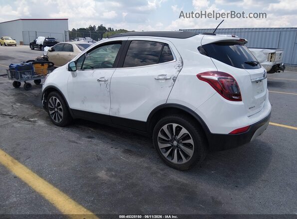 KL4CJCSB8JB529335 2018 BUICK ENCORE White Trasero izquierdo