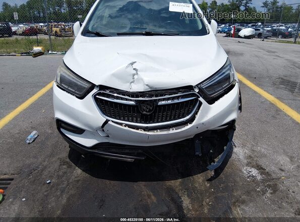 KL4CJCSB8JB529335 2018 BUICK ENCORE White Vista frontal