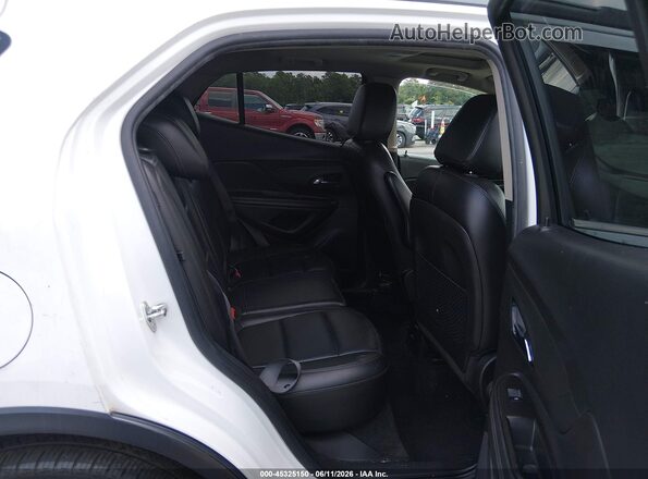 KL4CJCSB8JB529335 2018 BUICK ENCORE White Vista de la etiqueta del VIN