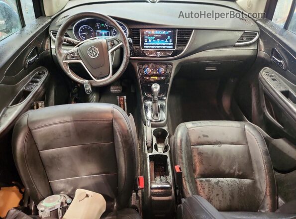 KL4CJCSB9HB043353 2017 BUICK ENCORE Gray Առջևի վահանակի տեսք