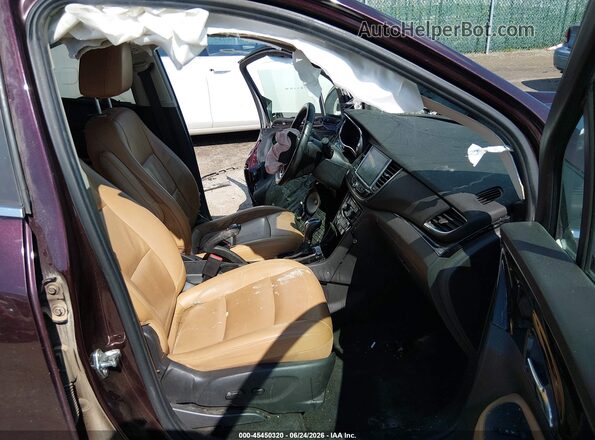KL4CJCSB9JB542305 2018 BUICK ENCORE Purple Սալոնի դիմացի տեսք