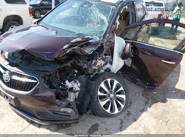 KL4CJCSB9JB542305 2018 BUICK ENCORE Purple Դիմացի տեսք