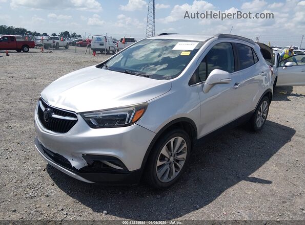 KL4CJCSBXHB004898 2017 BUICK ENCORE Silver Front left