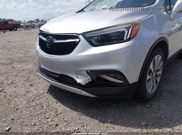 KL4CJCSBXHB004898 2017 BUICK ENCORE Silver Front view