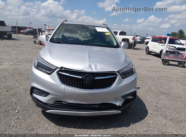 KL4CJCSBXHB004898 2017 BUICK ENCORE Silver Instrument cluster view