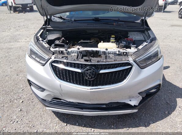 KL4CJCSBXHB004898 2017 BUICK ENCORE Silver Rear view