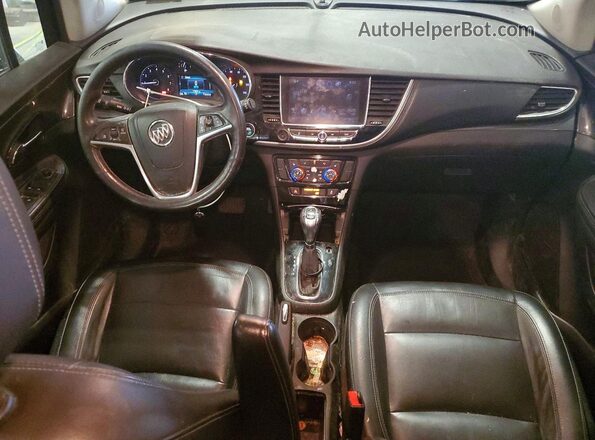 KL4CJCSBXHB152453 2017 BUICK ENCORE Черный Вид панели приборов