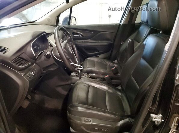 KL4CJCSBXHB152453 2017 BUICK ENCORE Черный Вид салона спереди