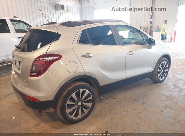 KL4CJCSM0KB883367 2019 BUICK ENCORE Серебряный Задняя правая четверть
