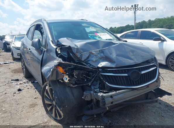 KL4CJCSM1KB772228 2019 BUICK ENCORE Gray Vista frontal