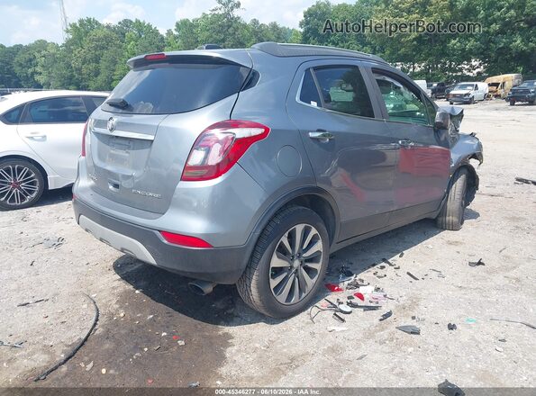 KL4CJCSM1KB772228 2019 BUICK ENCORE Gray Trasero derecho
