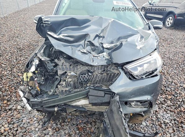 KL4CJCSM4HB163546 2017 BUICK ENCORE Gray Widok wnętrza z tyłu