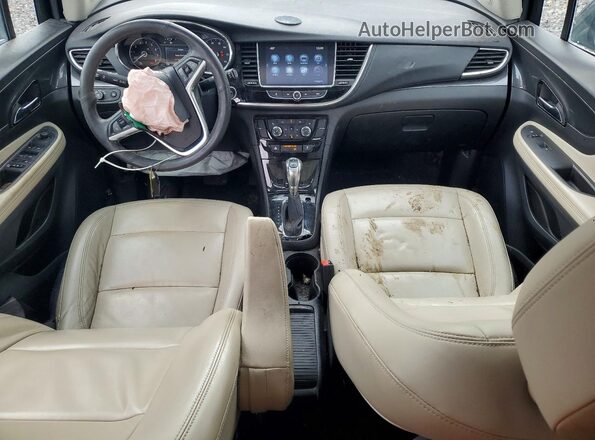 KL4CJCSM4HB163546 2017 BUICK ENCORE Gray Widok deski rozdzielczej
