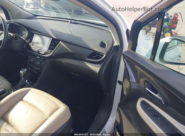 KL4CJCSM5KB737319 2019 BUICK ENCORE White Вид салону спереду