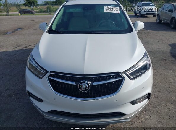 KL4CJCSM5KB737319 2019 BUICK ENCORE White Вид спереду