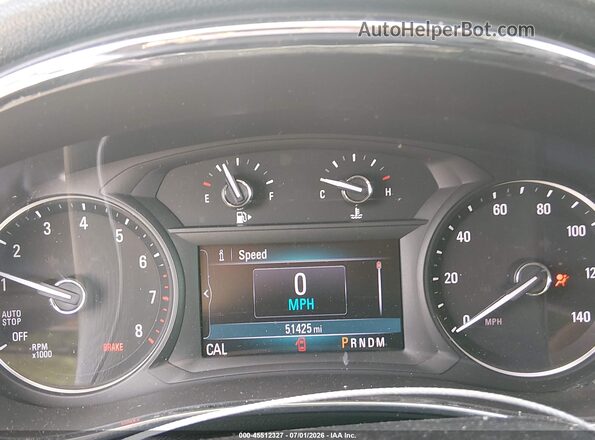 KL4CJCSM6KB752444 2019 BUICK ENCORE Gray უკანა სავარძლების ხედი