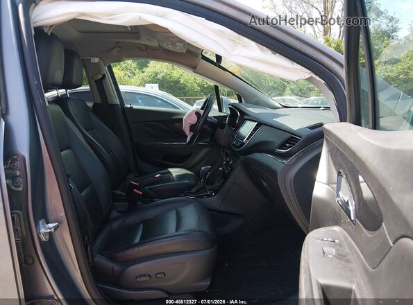 KL4CJCSM6KB752444 2019 BUICK ENCORE Gray წინა სალონის ხედი