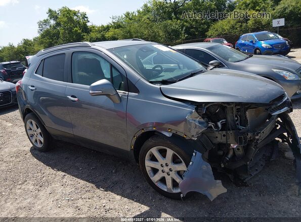 KL4CJCSM6KB752444 2019 BUICK ENCORE Gray უკანა სალონის ხედი