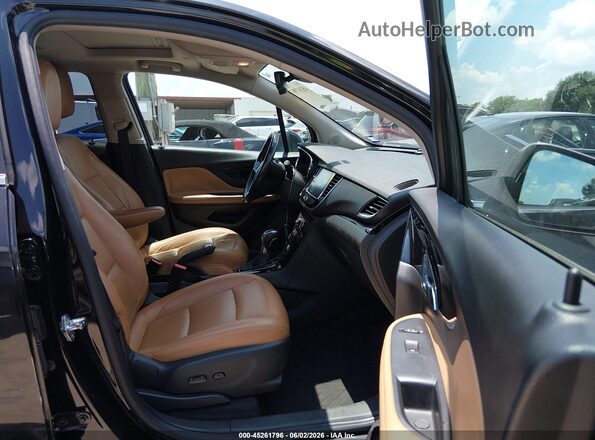 KL4CJCSM7KB746734 2019 BUICK ENCORE Black წინა სალონის ხედი