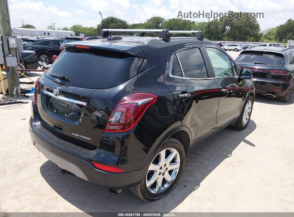 KL4CJCSM7KB746734 2019 BUICK ENCORE Black უკანა მარჯვენა