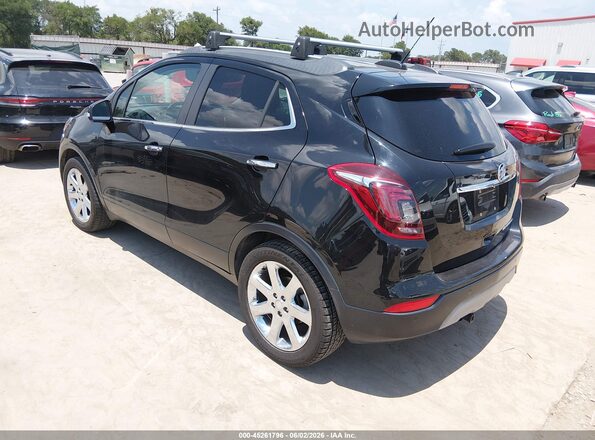 KL4CJCSM7KB746734 2019 BUICK ENCORE Black უკანა მარცხენა
