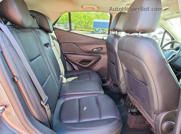 KL4CJCSM9KB889958 2019 BUICK ENCORE Gray Widok wnętrza z tyłu