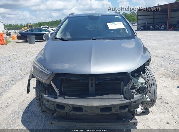 KL4CJCSMXKB878645 2019 BUICK ENCORE Gray Widok wnętrza z tyłu