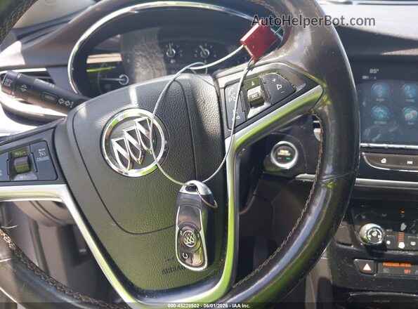 KL4CJCSMXKB878645 2019 BUICK ENCORE Gray Widok deski rozdzielczej