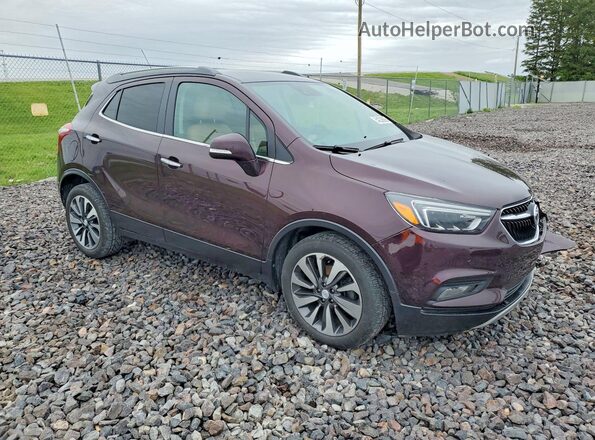 KL4CJDSB6JB565398 2018 BUICK ENCORE Burgundy Front right