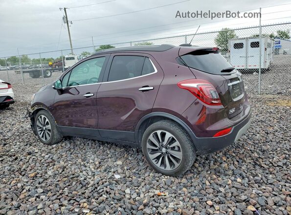 KL4CJDSB6JB565398 2018 BUICK ENCORE Burgundy Rear left