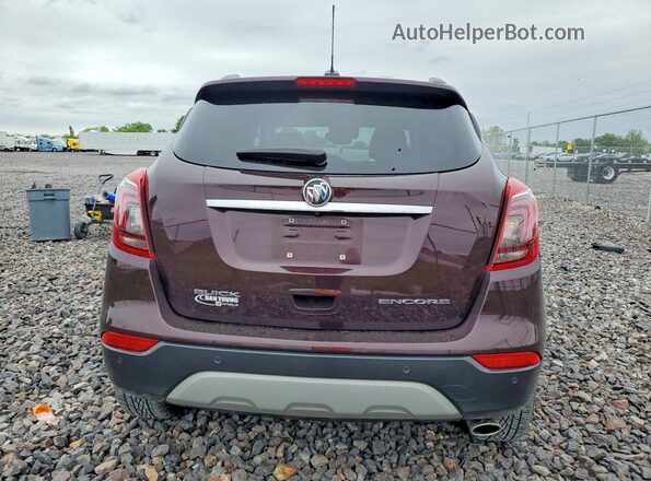 KL4CJDSB6JB565398 2018 BUICK ENCORE Burgundy Rear view