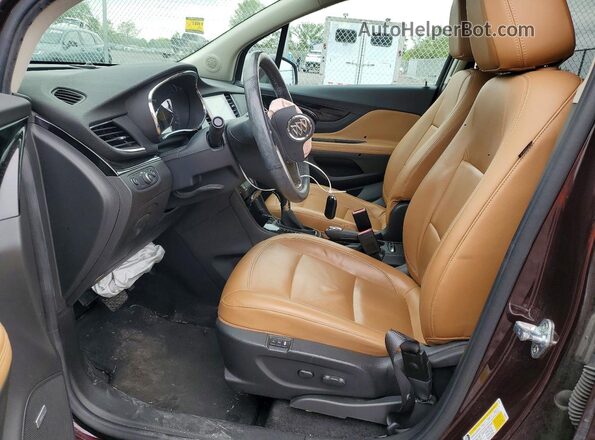 KL4CJDSB6JB565398 2018 BUICK ENCORE Burgundy Front interior view