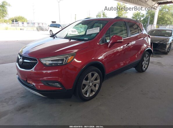 KL4CJDSM5HB040988 2017 BUICK ENCORE Красный Передняя левая четверть