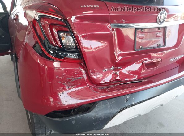 KL4CJDSM5HB040988 2017 BUICK ENCORE Красный Вид спереди