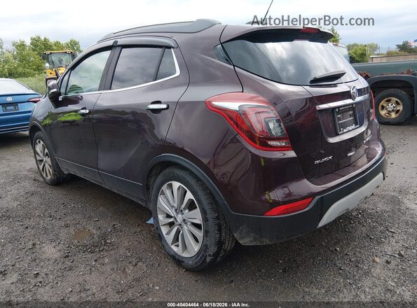 KL4CJESB0JB565063 2018 BUICK ENCORE Purple Rear left