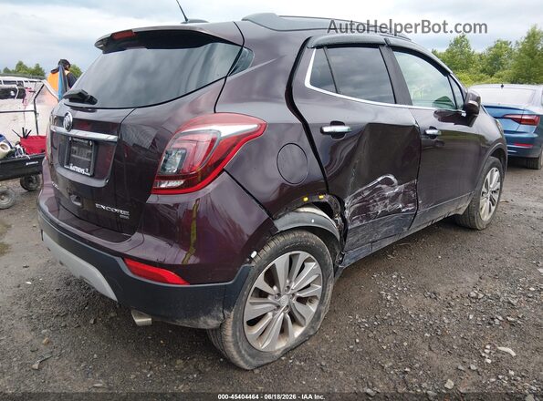KL4CJESB0JB565063 2018 BUICK ENCORE Purple Rear right