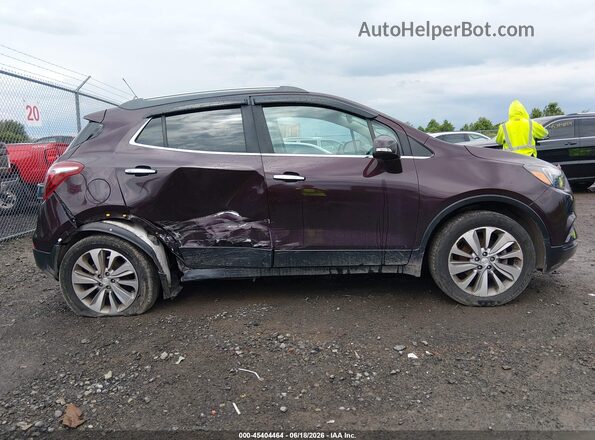KL4CJESB0JB565063 2018 BUICK ENCORE Purple Rear interior view