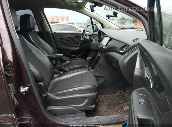 KL4CJESB0JB565063 2018 BUICK ENCORE Purple Front interior view