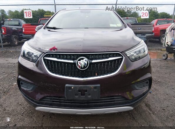 KL4CJESB0JB565063 2018 BUICK ENCORE Purple Instrument cluster view