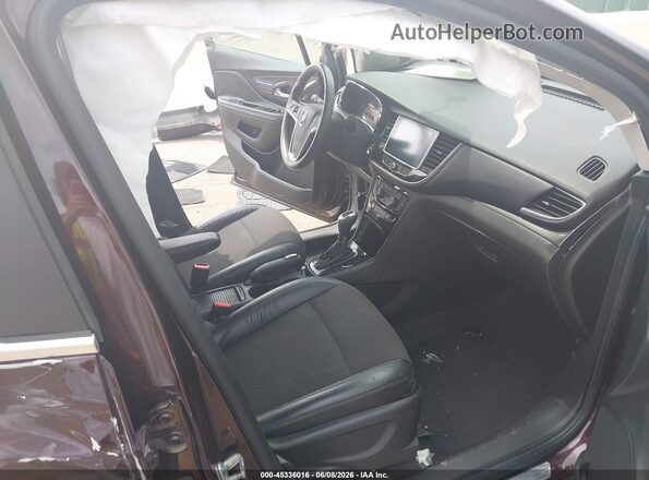 KL4CJESB1HB191380 2017 BUICK ENCORE Purple Front interior view