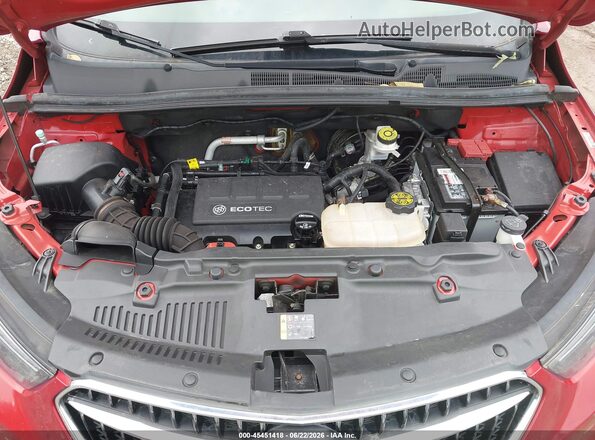 KL4CJESB2KB807014 2019 BUICK ENCORE Красный Вид сзади