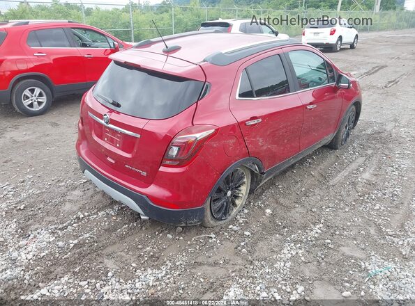 KL4CJESB2KB807014 2019 BUICK ENCORE Красный Задняя правая четверть