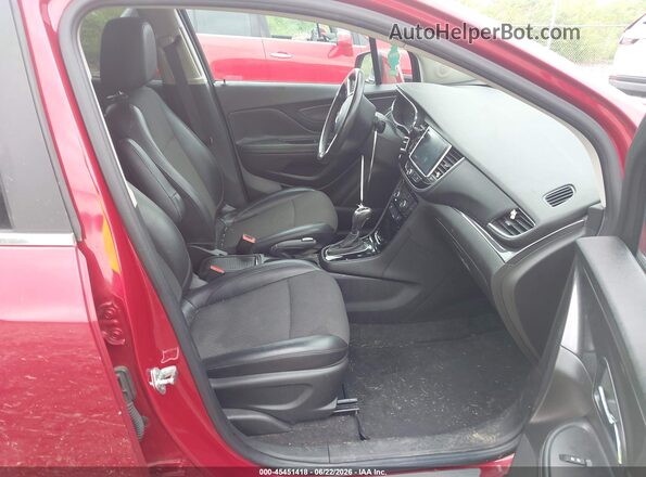 KL4CJESB2KB807014 2019 BUICK ENCORE Красный Вид салона спереди