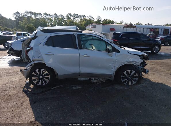 KL4CJESB2MB341426 2021 BUICK ENCORE White Вид щитка приладів