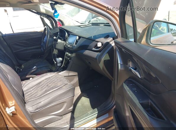 KL4CJESB3HB021294 2017 BUICK ENCORE Brown Widok wnętrza z przodu