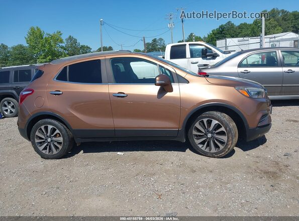 KL4CJESB3HB021294 2017 BUICK ENCORE Brown Widok wnętrza z tyłu