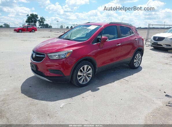 KL4CJESB3HB101131 2017 BUICK ENCORE Красный Передняя левая четверть