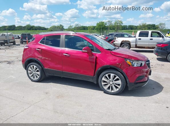 KL4CJESB3HB101131 2017 BUICK ENCORE Красный Вид спереди