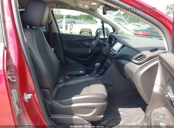 KL4CJESB3HB101131 2017 BUICK ENCORE Красный Вид салона спереди